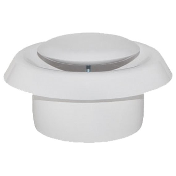 Фото Анемостат 125мм приточно-вытяжной с фланцем, 12,5апвп, эра