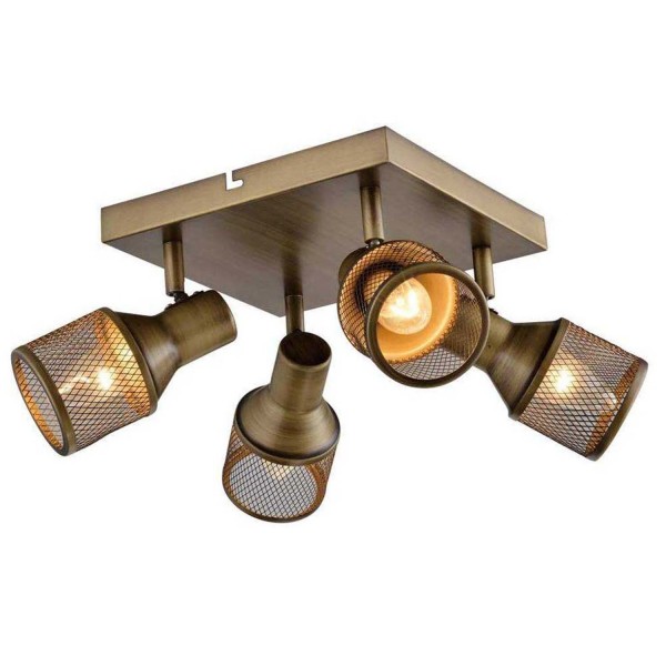 

спот toplight silvia tl3750y-04ab е14 4х40вт