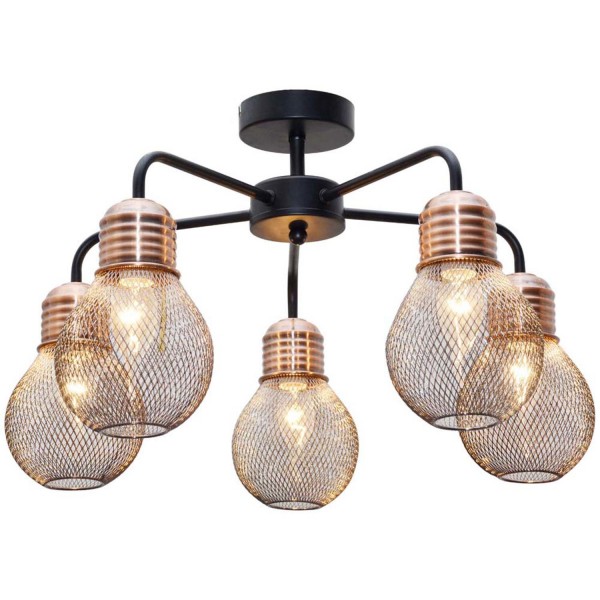 

люстра потолочная toplight grissell tl1155-5d е14 5x40вт ip 20
