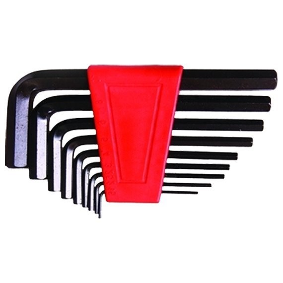 Фото Набор ключей шестигранных  9шт 2,0-12мм удлиненных matrix 11227