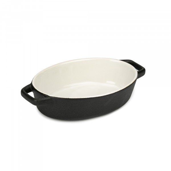 

форма для запекания vintage black овальная 27x16x6см
