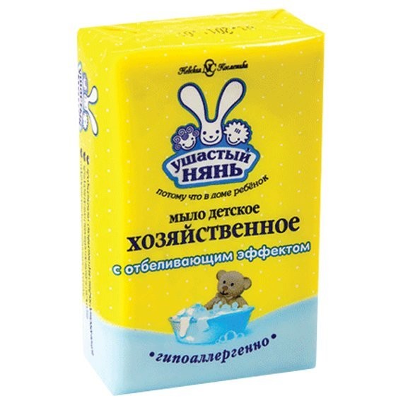 

мыло ушастый нянь хозяйственное 180г с отбел. эффектом 10536