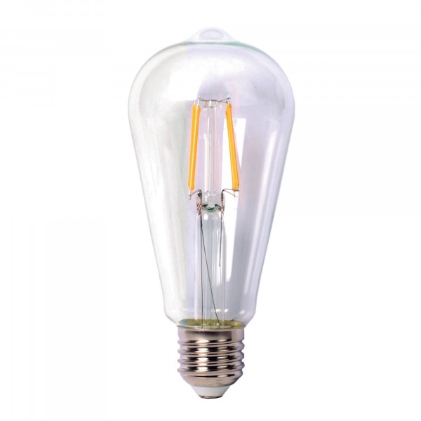 Лампа светодиодная thomson led filament st64 th-b2107 е27 цилиндрическая 9вт 2700к