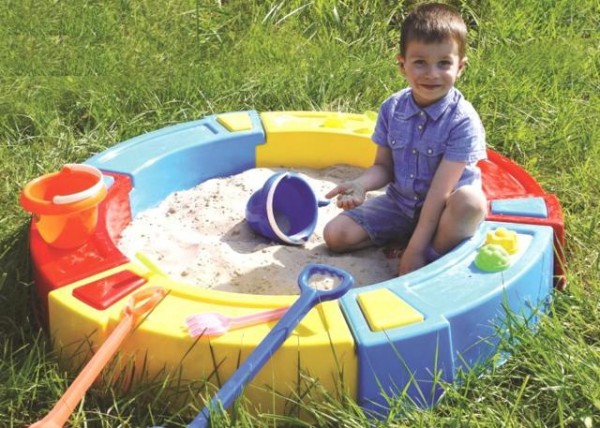 Фото Песочница детская, сборная d1,3