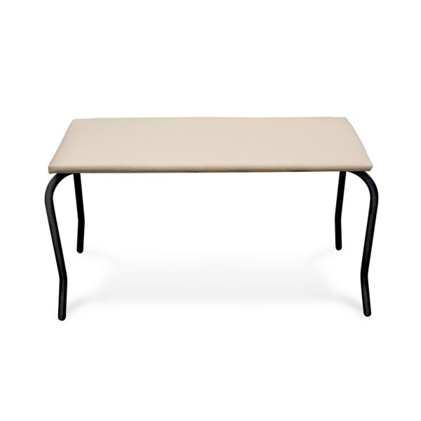 Фото Банкетка sheffilton sht-b1 бежевый/черный муар б-5