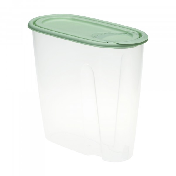 Емкость для сыпучих продуктов 1,5л идея фисташковый м1221