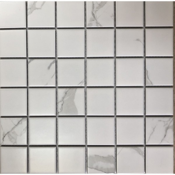 Фото Мозаика керамическая carrara-48 30x30 белый