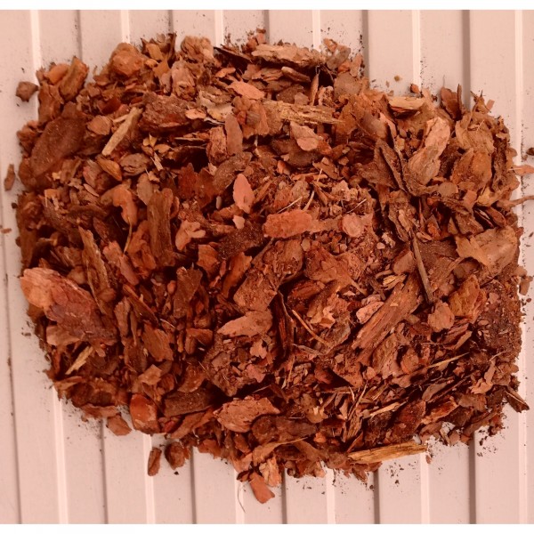 Фото Кора сибирской лиственницы крупная 5-7см, 55л