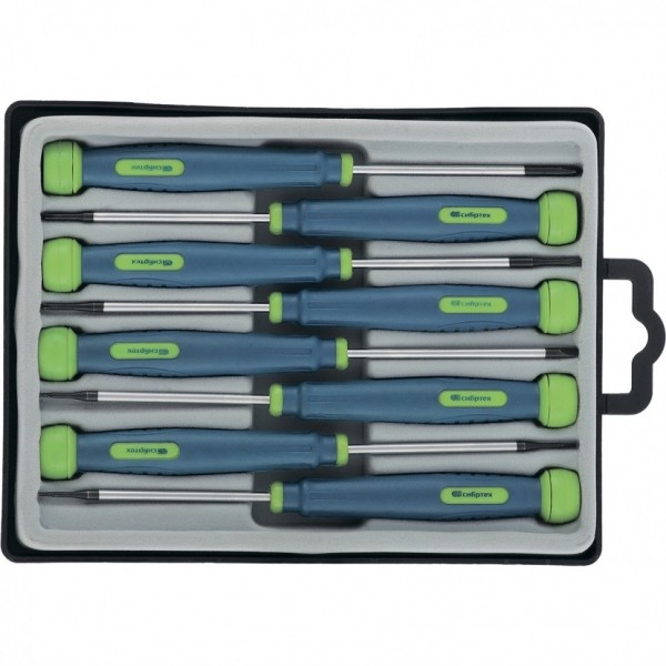Фото Набор отверток для точных работ универсальный, 8 шт., crv сибртех