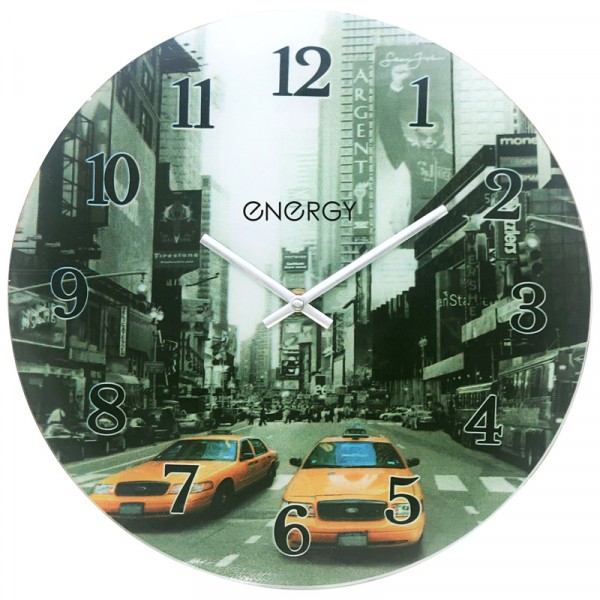 Фото Часы настенные ес-137 energy кварц круглые 009519