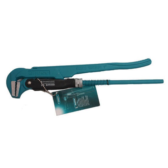 Фото Ключ трубный рычажный прямые губки №2 gross 15603