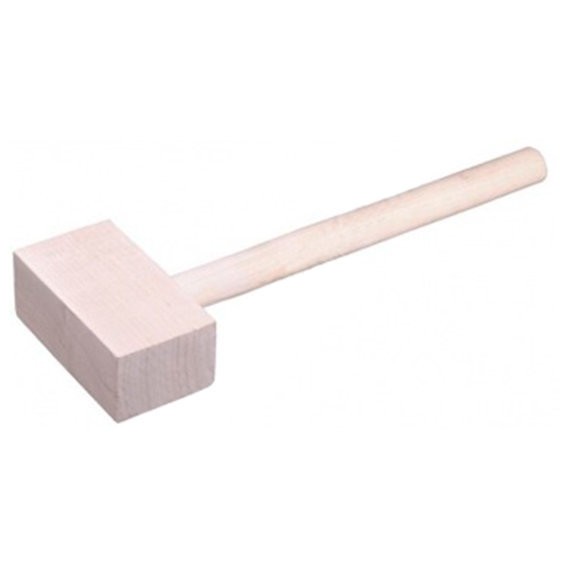 Киянка деревянная прямоугольная 600г зубр 2045-06