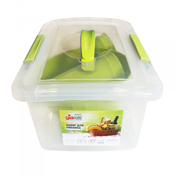 Фото Набор для пикника bono на 4 персоны, оливковая роща