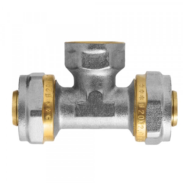 Фото Тройник 20х1/2х20 ц/г/ц rc, mp-у