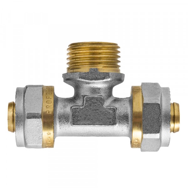 Фото Тройник 16х1/2х16 ц/ш/ц rc, mp-у