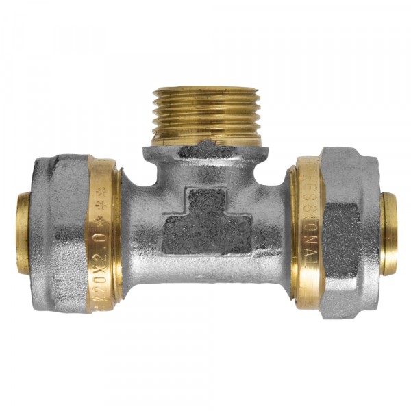 Фото Тройник 20х1/2х20 ц/ш/ц rc, mp-у