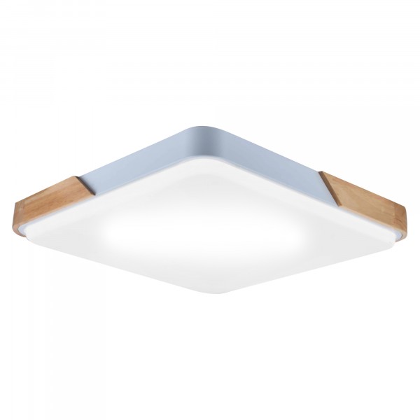 Фото Светильник потолочный hiper h823-1 ledх1х72вт белый/под дерево