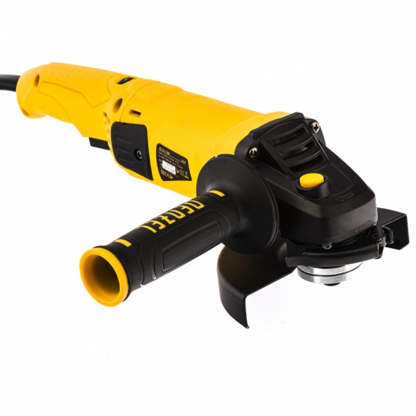 машина углошлифовальная denzel 1100вт 11000обмин 125мм 26908