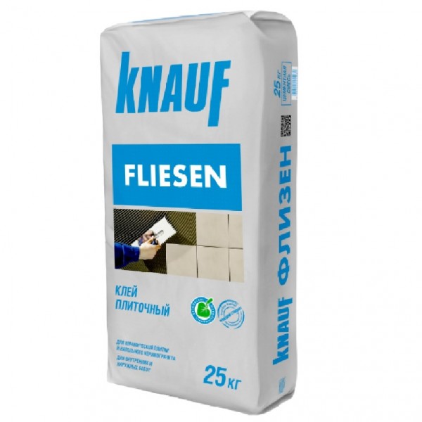 

клей для плитки knauf флизен, 25 кг