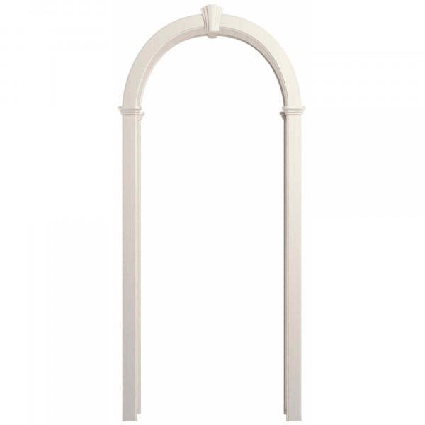 Фото Арка рская, пвх белый ясень 700*190*1800 со сводорасширителем