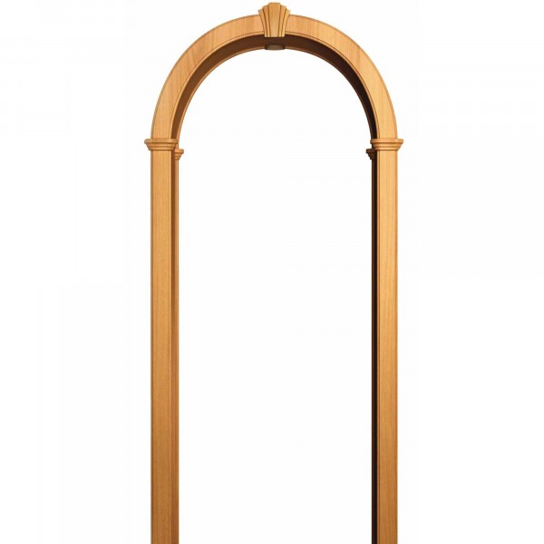 Фото Арка рская, пвх миланский орех 700*190*1800 со сводорасширителем