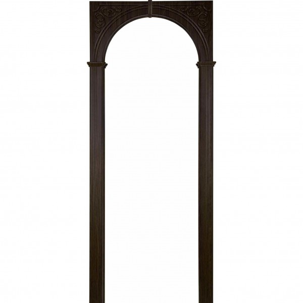 Фото Арка казанка, пвх венге 700*190*1800 со сводорасширителем