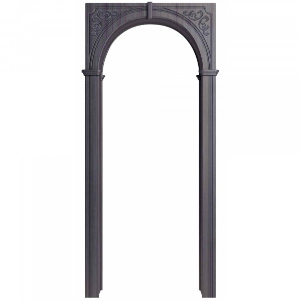 Фото Арка казанка, пвх дуб грей 700*190*1800 со сводорасширителем