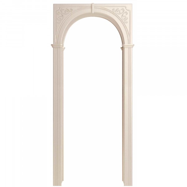 Фото Арка казанка, пвх дуб беленый 700*190*1800 со сводорасширителем