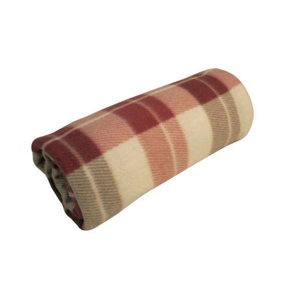 Фото Плед флисовый бостон 130*170 6126122 052 розовый