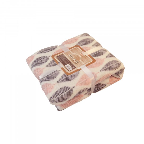 Фото Плед микрофибра соната 180*200 6137021 серый