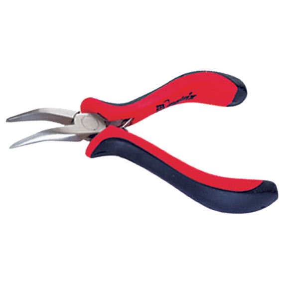 Фото Плоскогубцы тонконосые matrix mини загнутые с двухкомп. ручкой 17812