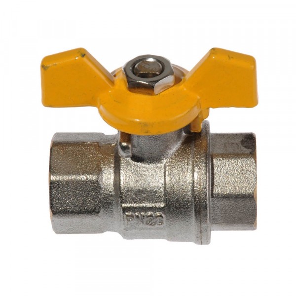 

кран шаровый для газа 1/2" в/в бант, mp-у