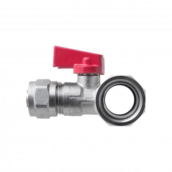 Фото Коллектор для мет./пласт. труб с отсекающими кранами 2 вых. 3/4*16 mp-у