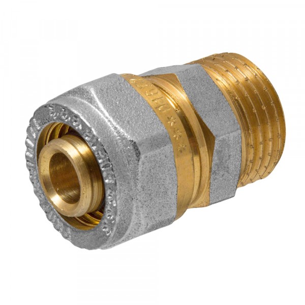 Фото Соединитель (патрубок) 16х1/2 ц/ш rc, mp-у