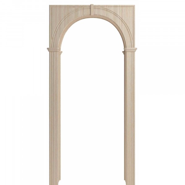 Фото Арка палермо, пвх капучино 700*190*1800 со сводорасширителем