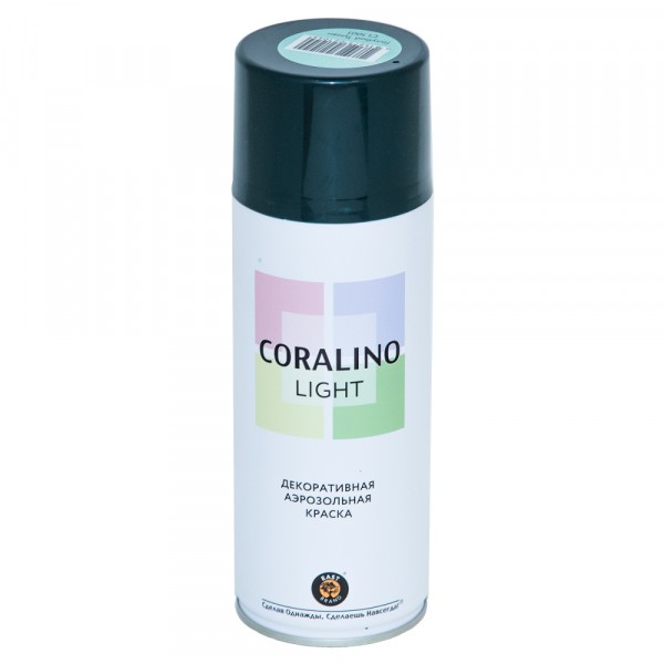 Фото Краска аэрозольная coralino light голубой туман 520мл