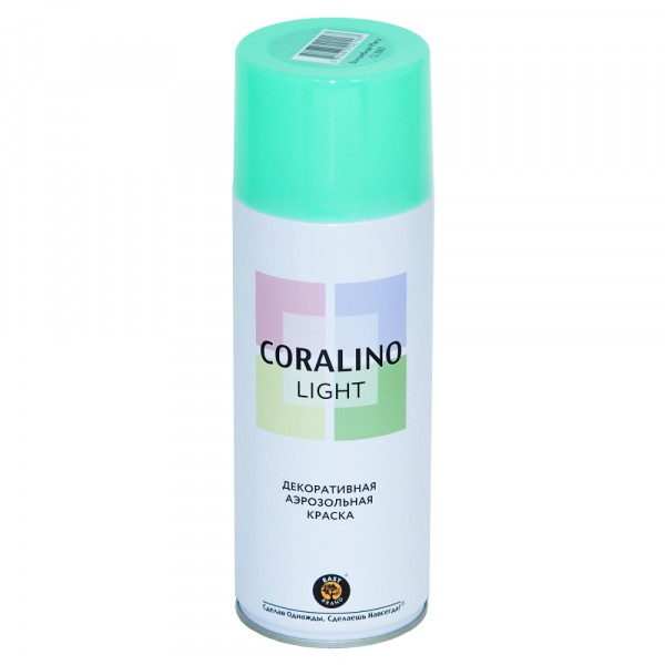 Фото Краска аэрозольная coralino light волшебная мята 520мл