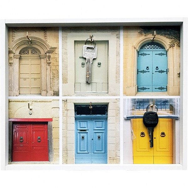 Фото Ключница двери волшебная страна мдф 008547