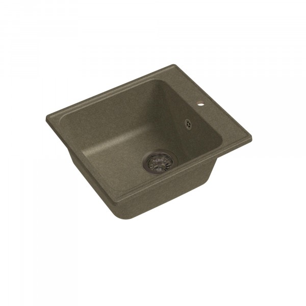 

мойка кухонная искусственный мрамор granfest quarz песок 42х48 gf-z-17