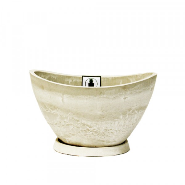 Фото Горшок для растений светло-бежевый 4л h-09yb30-1