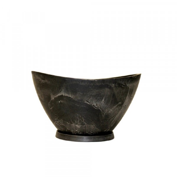 Фото Горшок для растений древесный уголь 2,8л h-09yb25-1