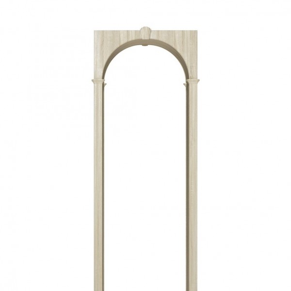 Фото Арка милано, пвх дуб сонома 700*190*1800 со сводорасширителем