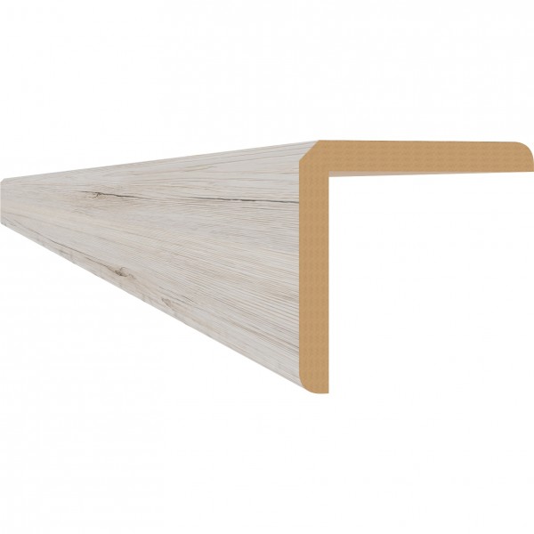 Фото Уголок универсальный для мдф панелей stella 2700*24*24 дуб санремо белый