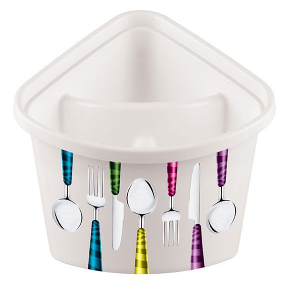 Фото Подставка для столовых приборов с декором 176*157*150мм 431285307