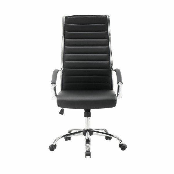 

кресло офисное brabix style ex-528, экокожа, хром, черное, 531947