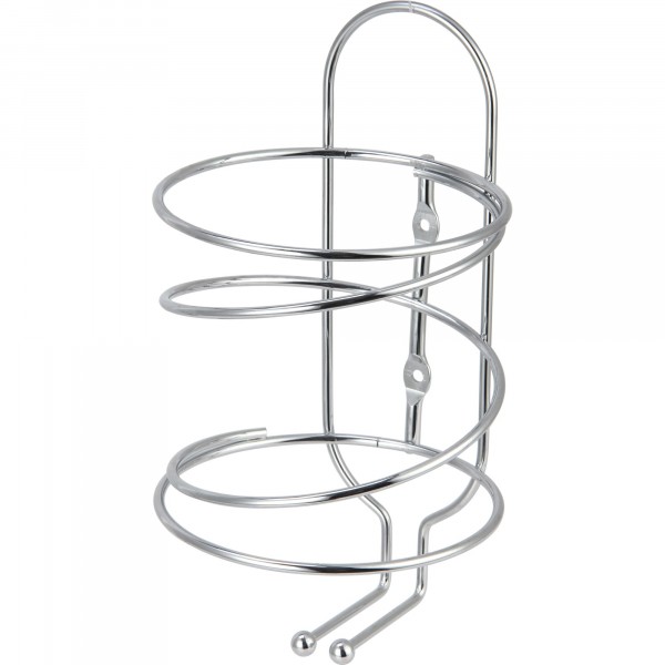 Фото Держатель для фена 11*11*22см w3038 рыжий кот хром. металл /крепление:шуруп 005129