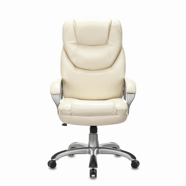

кресло офисное brabix premium nord ex-590, серебристый пластик, экокожа, бежевый, 532098
