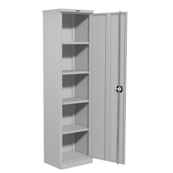 шкаф металлический (антресоль)brabix mk 08/46, 830х915х460 мм, 24 кг, 4 полки, разборный, 291138
