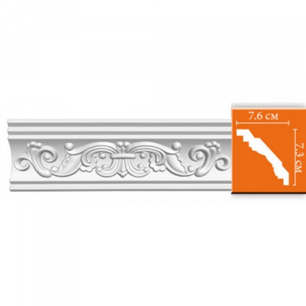 

плинтус decomaster 73*76*2400мм 95406