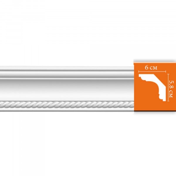 

плинтус decomaster 58*60*2400мм dt-128